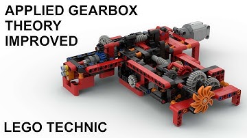 Lego Technic Applied Gearbox Theory Improved