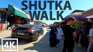 SHUTKA WALK [4K] - Roma-run municipality, located on the outskirts of the capital Skopje.