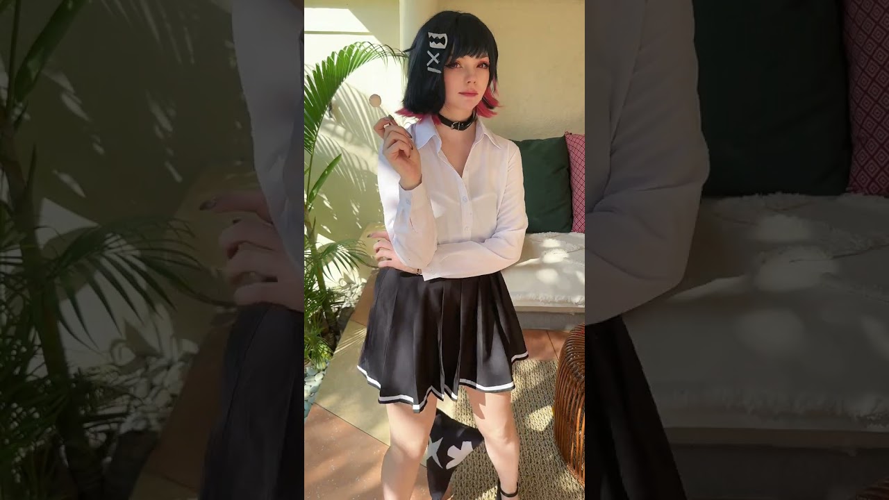 Ellen Joe and her big tail #cosplay #zzz #zzzero #ellenjoe 