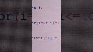 BUCLE FOR EN C y C++ #Programación#LenguajeC#C