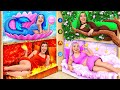 ファイヤーガール、ウォーターガール、エアガール、アースガール | 4 つの要素を持つ面白いチャレンジ Mega DO Challenge