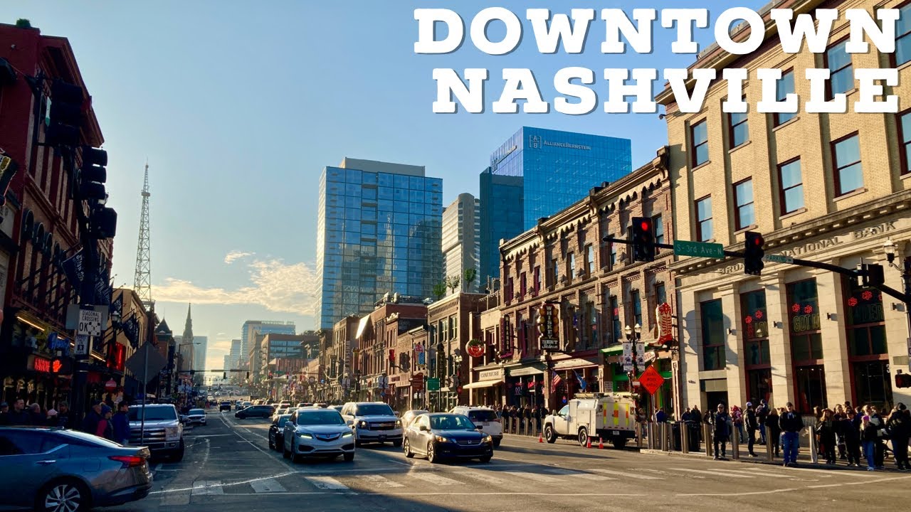 Downtown Nashville Walking Around Nashville, Tennessee YouTube