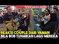 Couple dari yaman minta lagu arab tersenyum auto ikut bob nyanyi bila permintaan lagu ditunaikan