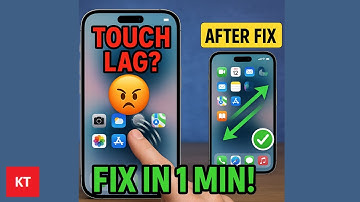 Fix iPhone 16 Pro Max Touch Screen Lag - Delayed Touch Responsive Fix it FAST