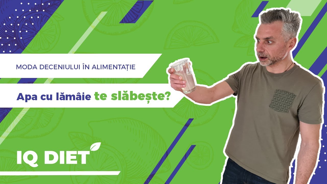 apa cu lămâie slăbește