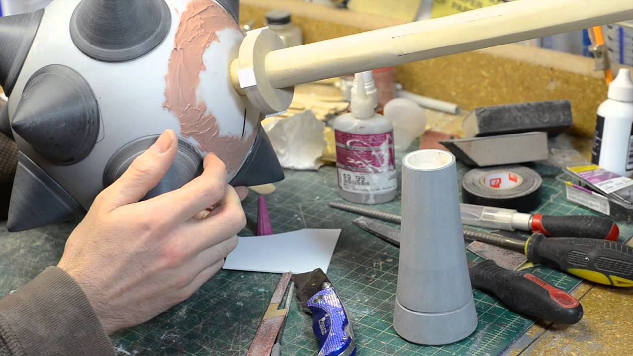 Risty Mace & Shield Build Part 8: Shaft!