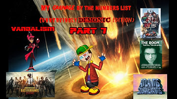 My Carnage By The Numbers List (Unnervingly Demonic Edition) Part 7