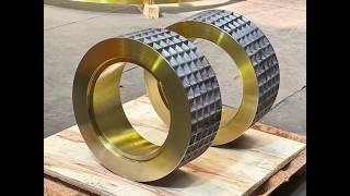 High-wear-resistant roller shell spare part for mining machinery pellet press