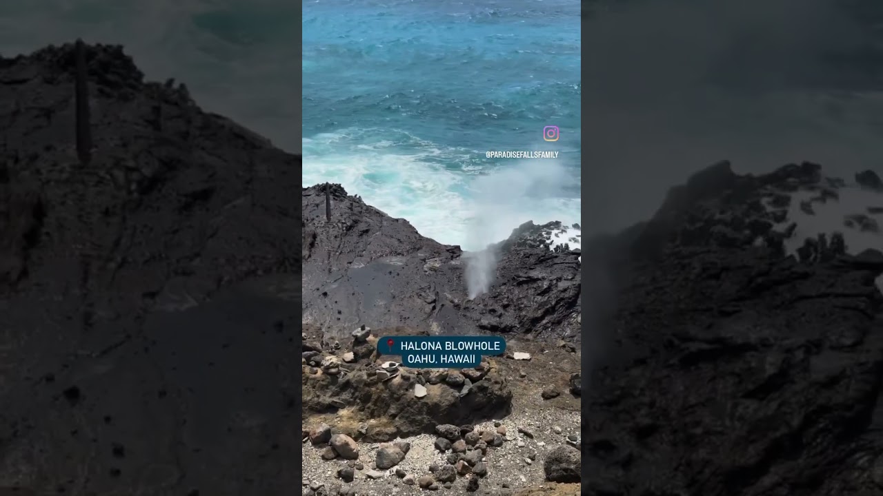 Halona Blow Hole - Oahu, Hawaii