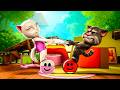 Talking Tom 👑 Dijital Dünyanın Şampiyonu! 🏆 Video Oyunu Zamanı 👾 Çocuklar İçin Çizgi Filmler