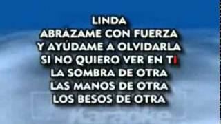 Video thumbnail of "KARAOKE  / MIGUEL BOSE / LINDA"