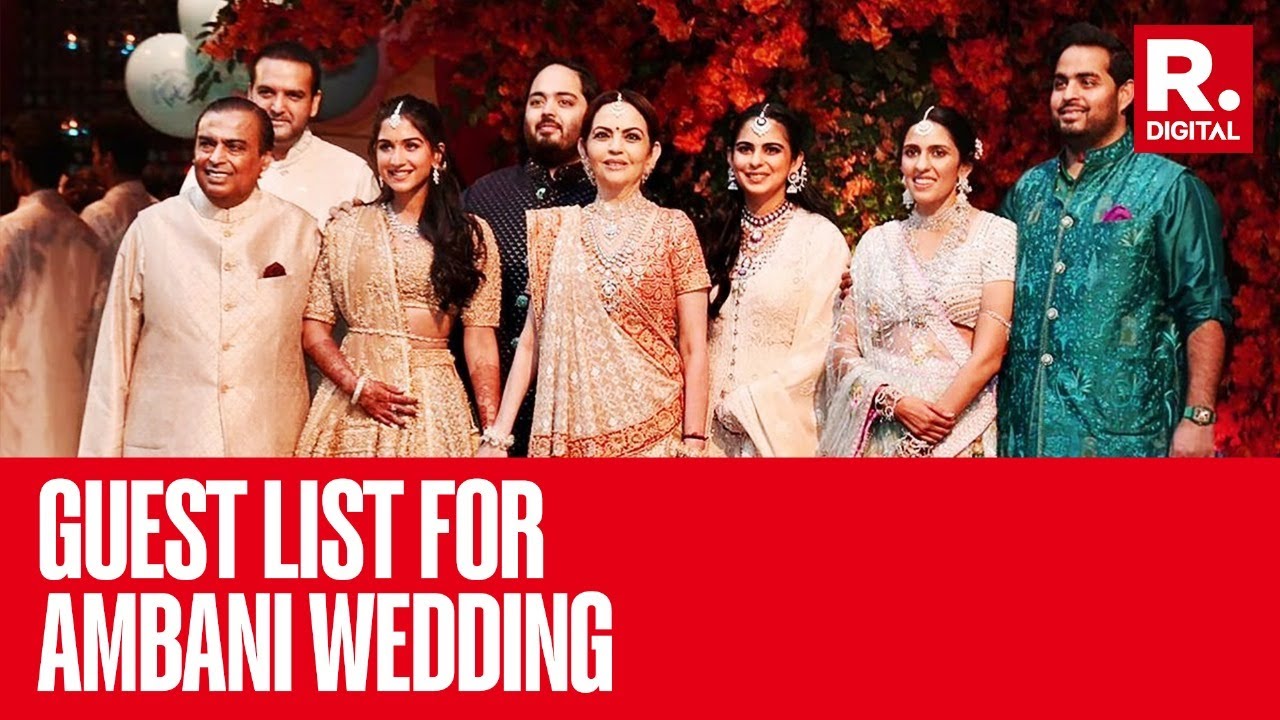 WATCH: These Big Names Are On The Wedding Guest List Of Anant Ambani-Radhika Merchant Wedding