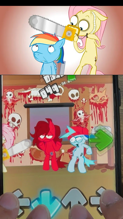 Fluttershy kill BF - FNF Animation vs Gameplay Mobile Android #fnf