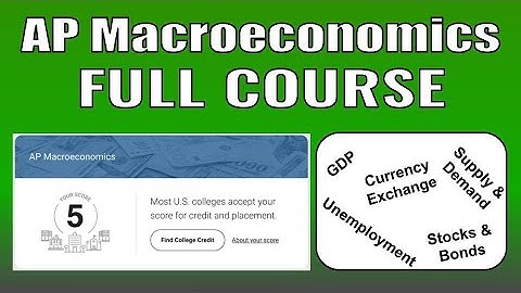 AP Macroeconomics Full Course (EVERYTHING IN ONE VIDEO)