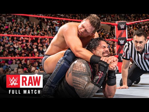 FULL MATCH - The Miz vs. Roman Reigns — Intercontinental Title Match: Raw, Jan. 29, 2018