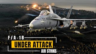 F/A-18 scrambles when its base is under attack | DCS World Mission of the week