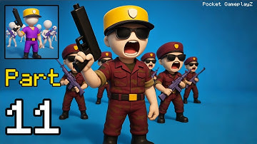 Army War Camp: Battle Game - Gameplay Walkthrough Part 11 - From Recruit to Commander (iOS, Android)