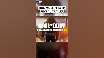 Black Ops 6 Multiplayer Reveal Trailer!