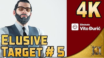 Hitman (PC) - 4K - Elusive Target #5 The Gunrunner - Silent Assassin [2160p]
