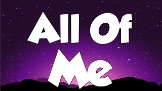 All of Me - John Legend (Lyrics) ( MIX LYRICS )