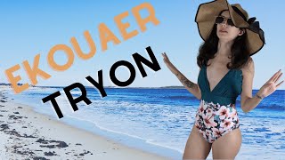Ekouaer One Piece Swimsuits & Hot Cover Ups Try On Haul