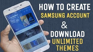 How to Create Samsung Account & Download Unlimited Themes || or Many other Features screenshot 2