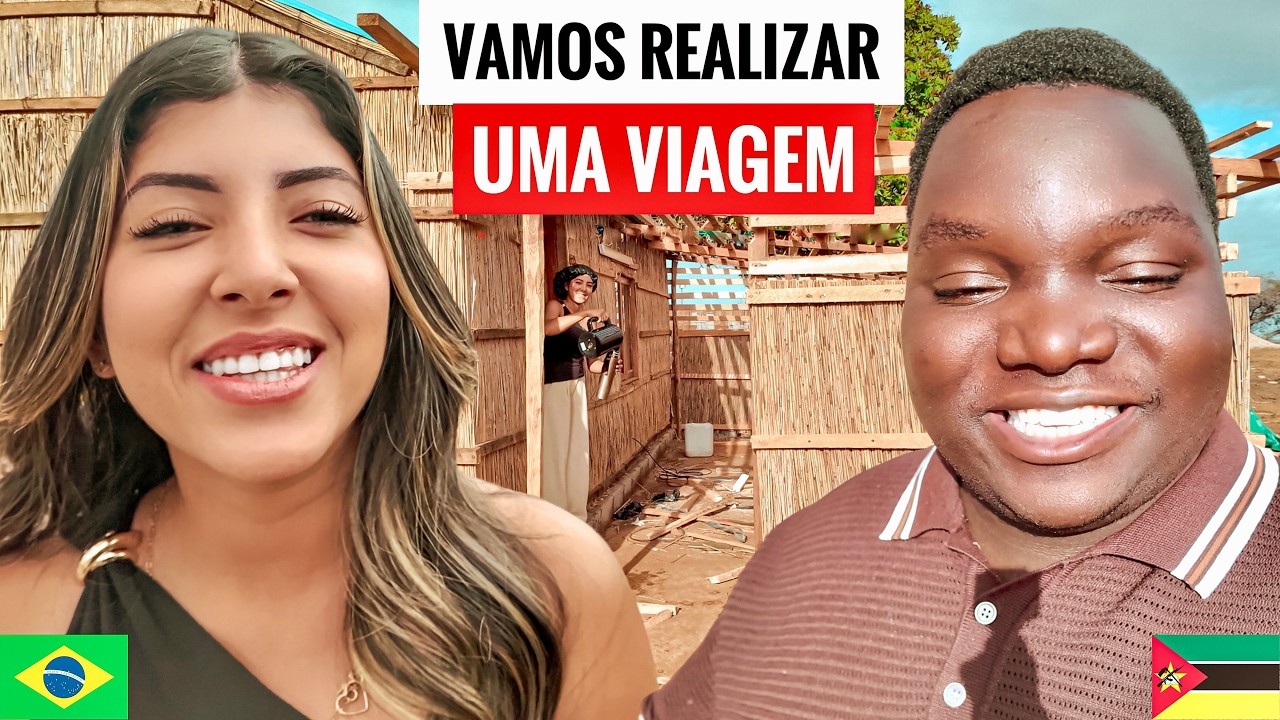 PRECISAMOS URGENTEMENTE VIAJAR PARA REALIZAR ESSE NOSSO SONHO DA NOSSA CASA 🏠 🇧🇷🇲🇿🛖🤍🤍
