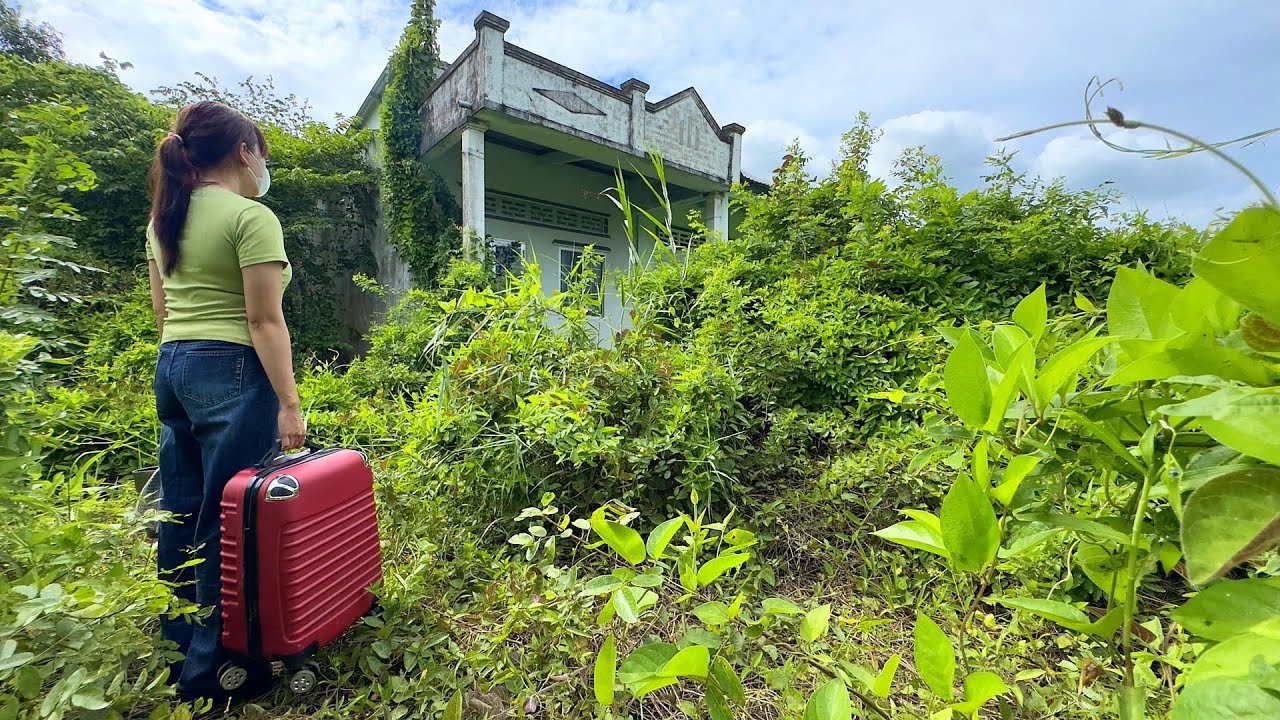 Мать-одиночка была загнана мужем обратно в заброшенный старый дом более 5 лет