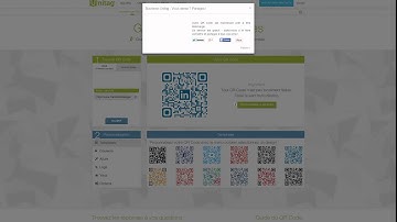 Generating QR codes for printed communication
