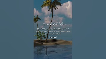 #اكسبلور #المصحف #راحة_نفسية #سكنية  #لايك #سورة #صوت جميل