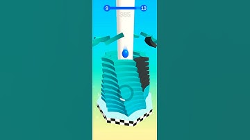 Stack Ball Hard Level || IOS Gameplay Video