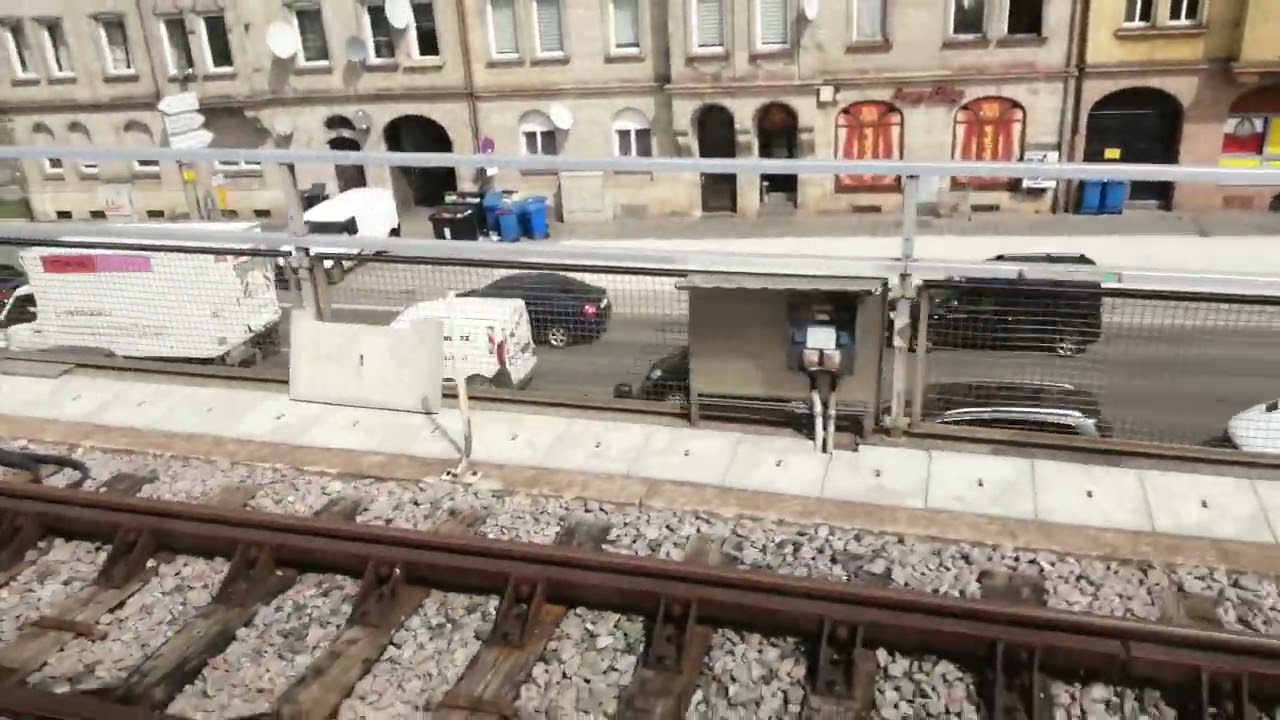 Linie U1 von Fürth Hardhöhe nach Nürnberg langwasser Süd über Fürth Hbf Nürnberg plärrer und NBG Hbf