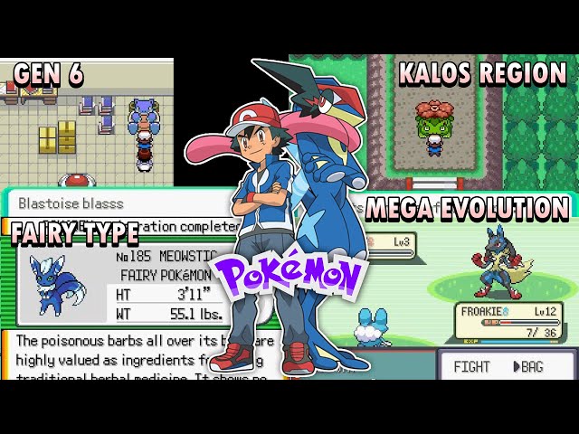 Pokémon X&Y in GBA!? - Pokemon X AND Y GAMEBOY Rom Hack Showcase 