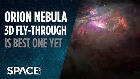 Orion Nebula 3D Fly-Through is 