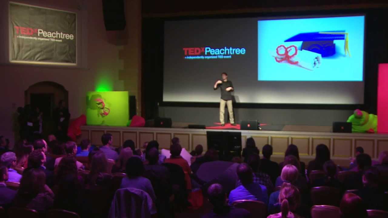 Life, Art, and a Square Dog Named Boxer: Nathan Sawaya at TEDxPeachtree
