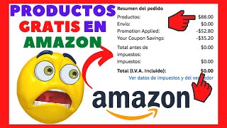 PRODUCTOS GRATIS EN AMAZON ( Cómo conseguir PRODUCTOS GRATIS en AMAZON FACIL )