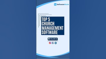 Top 5 Church Management Software 2025 | Organize, Communicate & Grow Your Ministry #SoftwareWorld