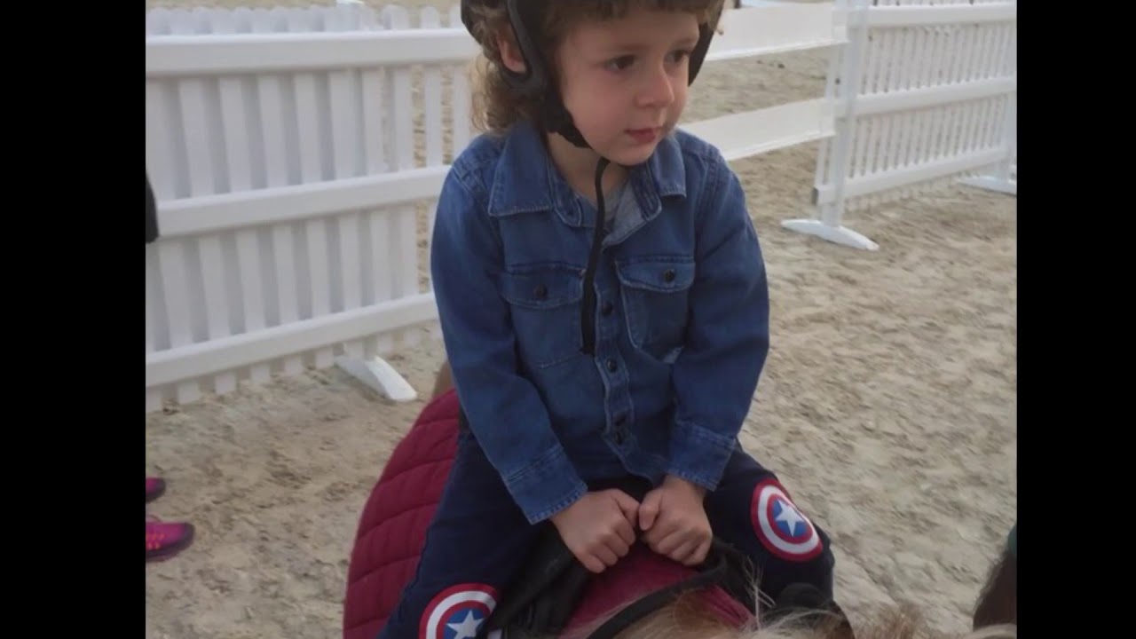 Hunter rides into the sunset at the Al Habtoor polo club