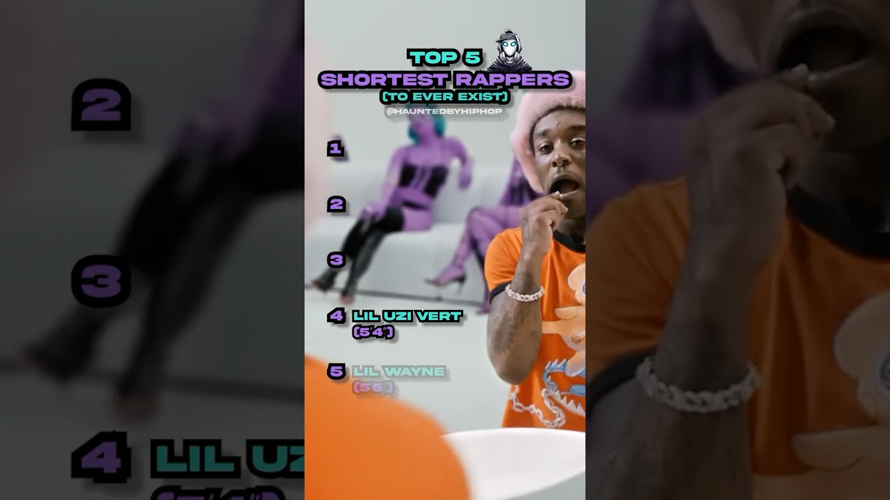 Big Bars, Small Stature: Meet the Top 5 Shortest Rappers!