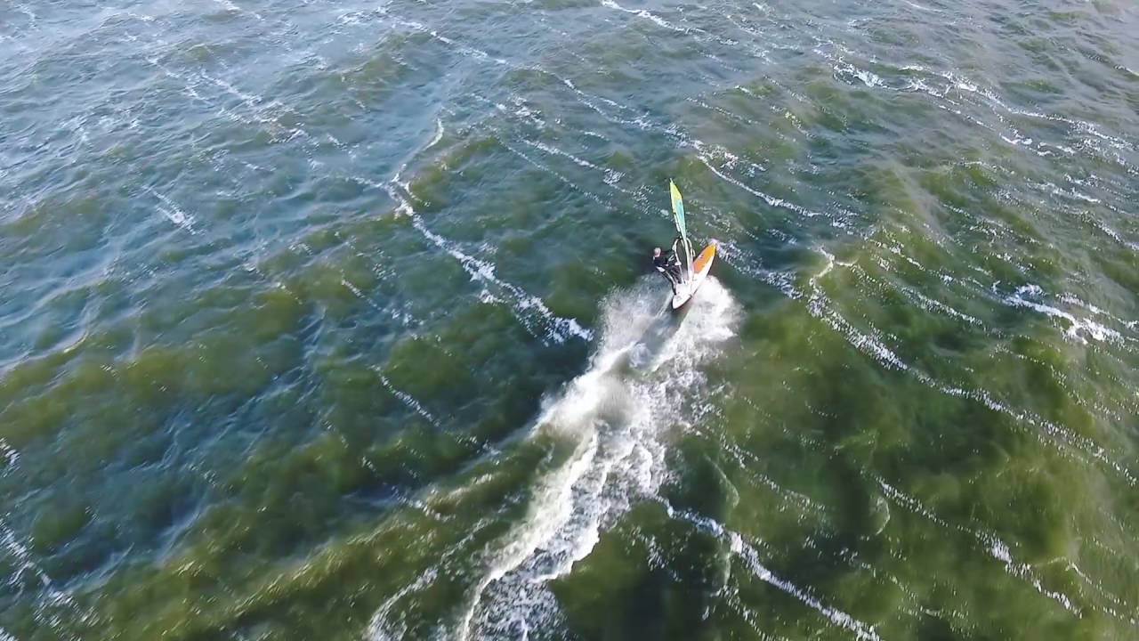 Windsurfen Bodstedt 4 - 5 Bft DJI Phantom 3