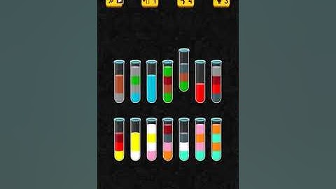 Color Water Sort 3D level 211 | Gameplay Mobile Games