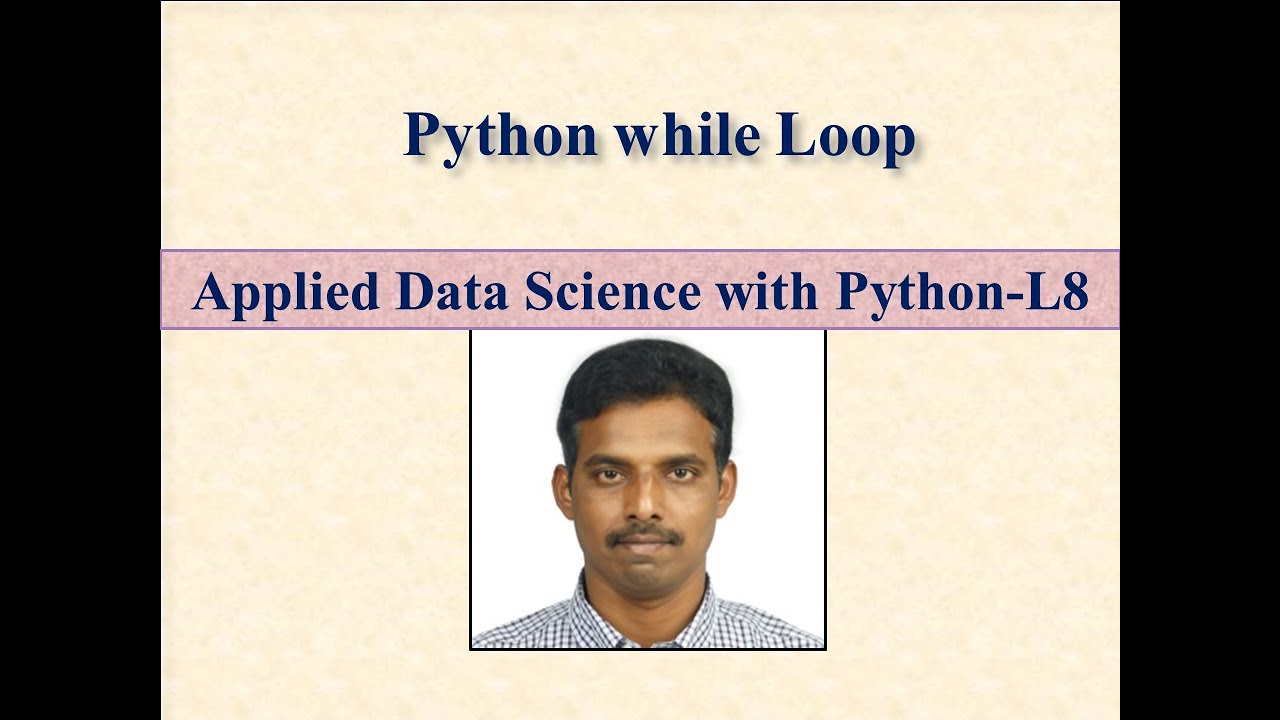 Python While loop LEC8 - YouTube