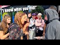 Street Magician vs Teenagers
