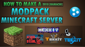 (2022!) How to: EASILY Make a Minecraft Modpack Server [Hexxit] - Using Hamachi