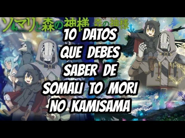 Somali to Mori no Kamisama Trailer sub Español 