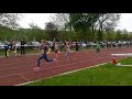 Bianka eliminacje 50m II bieg 2 tor, czas 8.72s - 45. Schülersportfest LSV Pirna 1.05.2018