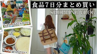 WEEKLY GROCERIES IN JAPAN 🇯🇵 Meal Planning, Grocery Haul & Cooking [ENG SUB]