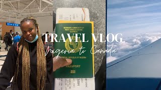 MOVING FROM NIGERIA TO CANADA AS AN INTERNATIONAL STUDENT. TRAVEL VLOG