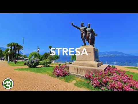 Stresa, Italy - The best town in Lake Maggiore | Full tour in 4K-UHD | Tour like a Local - 2021