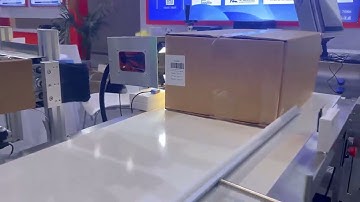 Corner Wrap label application with POSTEK MX Series.